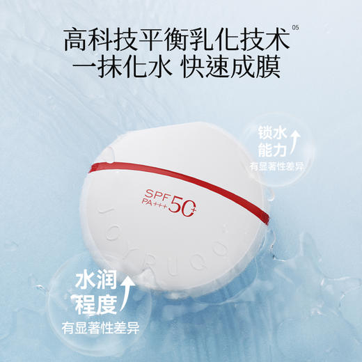 【娇润泉】羽感水漾防晒乳SPF50+ 面部防紫外线高倍防晒保湿到手96g 商品图3