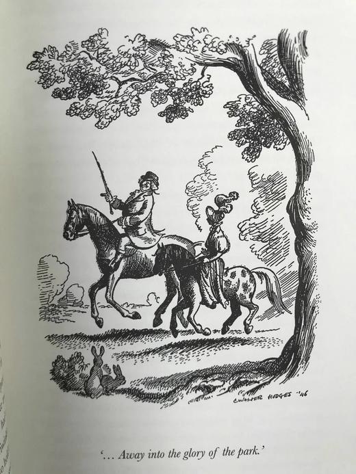 伊丽莎白·古吉《小白马》 数十幅精美插图 精装大32开带书匣 商品图11