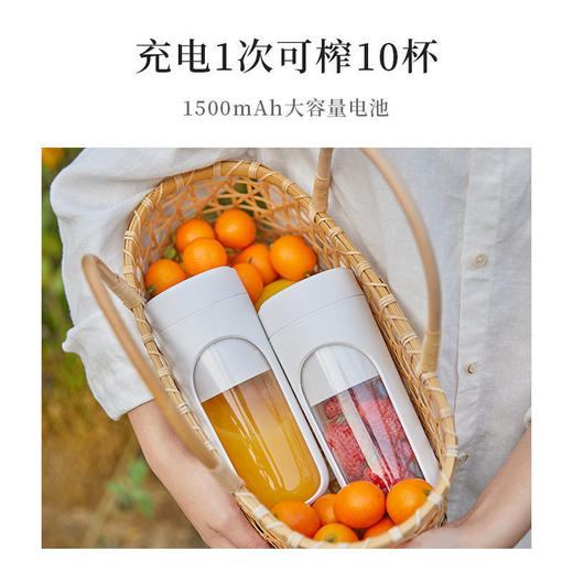 olayks欧莱克榨汁杯小型便携式无线榨果汁机迷你水果杯炸汁机家用 心选到家 商品图4