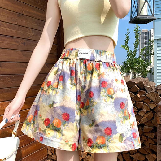 裁缝学苑AS281 高腰显瘦短款阔腿裤纸样短裤子女装a字休闲裤打版裁剪样板 商品图4