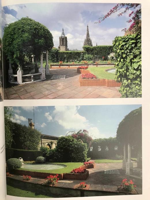 西班牙园林图集 200幅彩色插图 精装大16开 商品图7