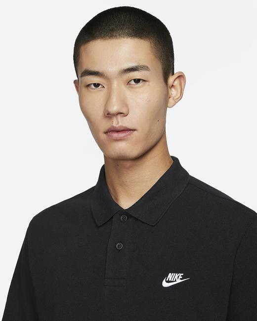 Nike耐克 Club 男子宽松版型短袖翻领T恤FN3895-010 商品图2