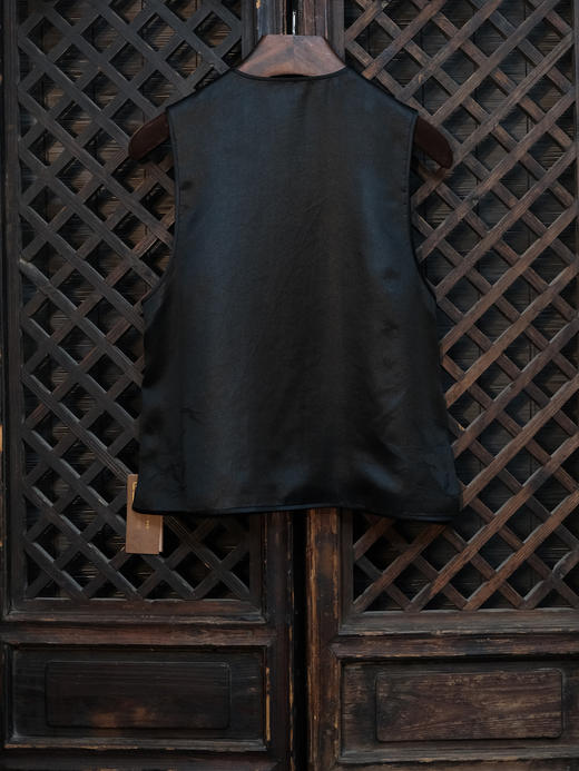 盛唐牡丹盛奢系列| 限量款| 高货-绣花如意花偏襟马甲(特殊商品不退不换) 商品图5