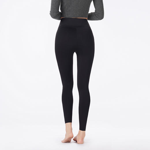 都市丽人打底裤轻暖外穿裤锦纶薄九分裤LLT4A7 商品图4