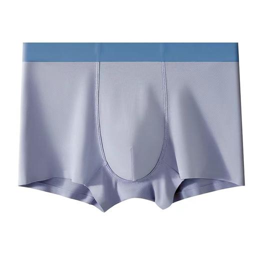 男士RC棉莫代尔棉混纺无痕腰头撞色平角内裤8801 商品图6