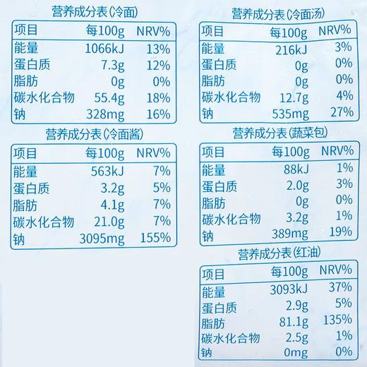 韩熙美韩式拌冷面570g 商品图3