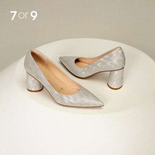 7or9-空气棉系列高跟鞋极光石 商品图0