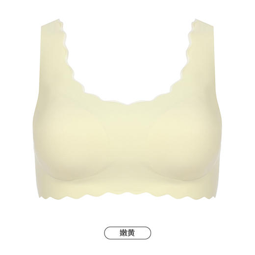 都市丽人内衣少女优选三阶少女文胸泳布薄文胸背心式无排扣无钢圈BBT2Q7 商品图8