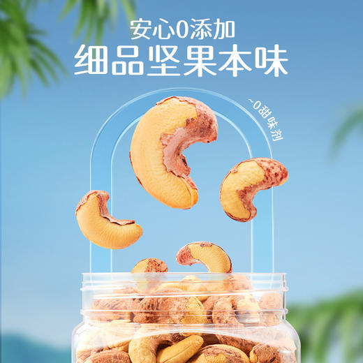 【新品】三只松鼠_罐装紫皮腰果500g-zl 商品图2