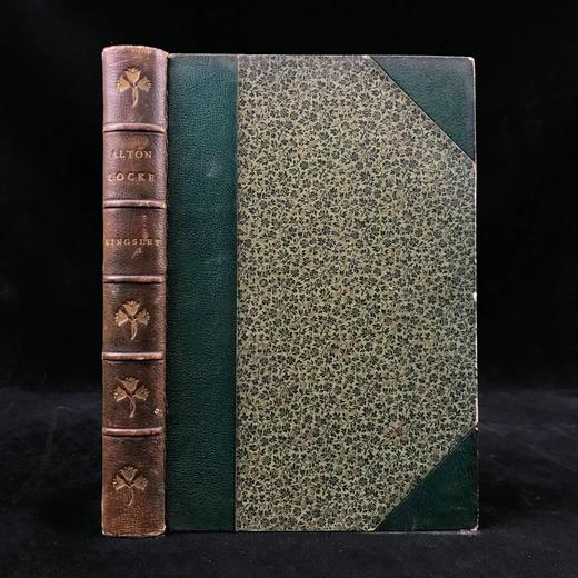 里维耶工坊特装本！1892年 查尔斯·金斯利《奥尔顿·洛克》 真皮精装32开 商品图0