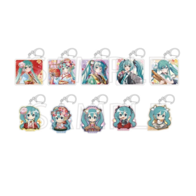 CRUX 初音未来 盲盒亚克力钥匙扣随机CRUC4550451158479