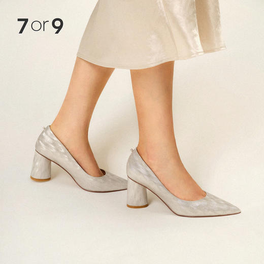 7or9-空气棉系列高跟鞋极光石 商品图1