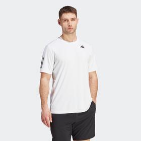 Adidas阿迪达斯CLUB 3-STRIPES TENNIS TEE 速干网球运动短袖圆领T恤IS2297