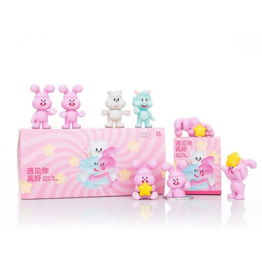 乔乔兔盲盒(6只装） 商品图0