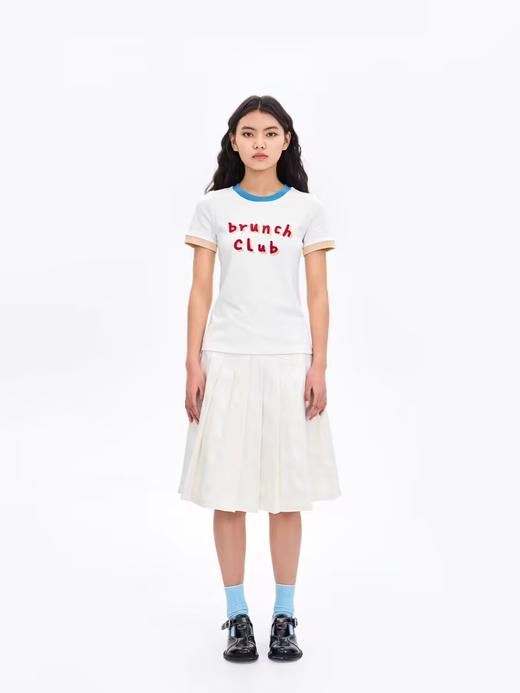 heris/H41112L/H41112H/手写标语印花彩色小T 商品图2