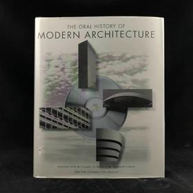 含光盘！现代建筑口述史 200幅插图 精装大16开