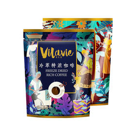 马来西亚维菈薇冷萃特浓咖啡600g/经典咖啡525g 香气浓郁口感纯正 025647/025648