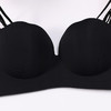 都市丽人内衣零压无痕常规文胸泳布加厚文胸1/2杯三排扣树脂胶圈LBT1H1 商品缩略图7