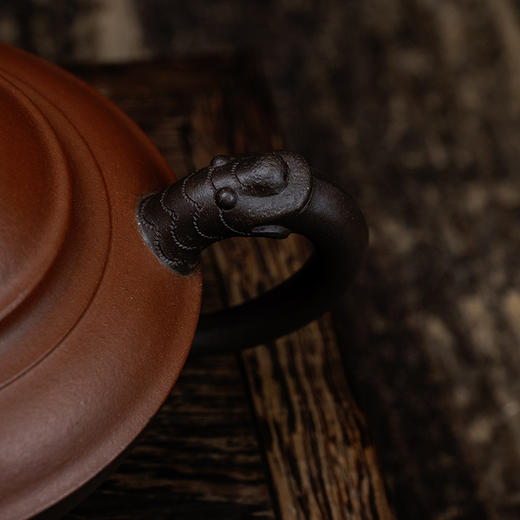 李正华 双色壶 宜兴紫砂原矿茶壶紫砂壶功夫茶泡茶壶茶具仿古 商品图5