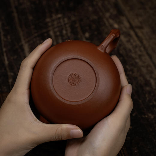 郭显强大红袍葡萄壶 宜兴紫砂原矿茶壶紫砂壶功夫茶泡茶壶茶具仿古 商品图1