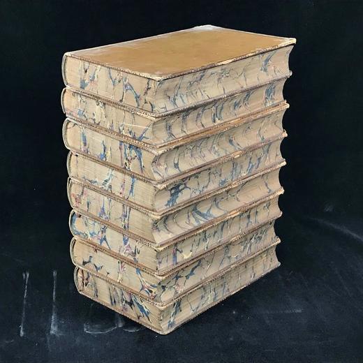 1848年 爱德华·吉本《罗马帝国衰亡史》（全8卷） 1幅肖像插图 全真皮精装大32开 商品图1