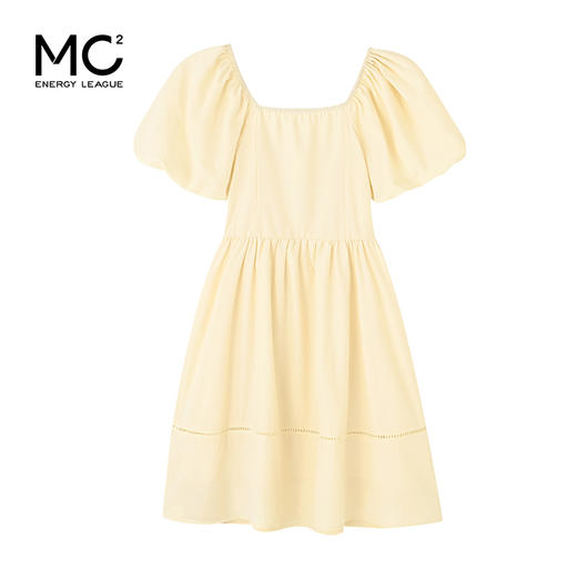 女装方领短袖连衣裙-91086Q4224312 商品图4