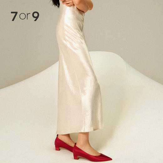 【促销款】7or9空气棉高跟鞋红丝绒蛋糕3.5cm 商品图1