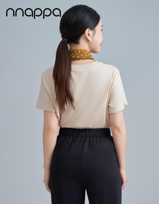 天丝圆领T恤CA7277 商品图3