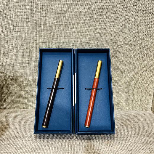 黑檀&花梨&酸枝°弯尖美工钢笔 商品图0