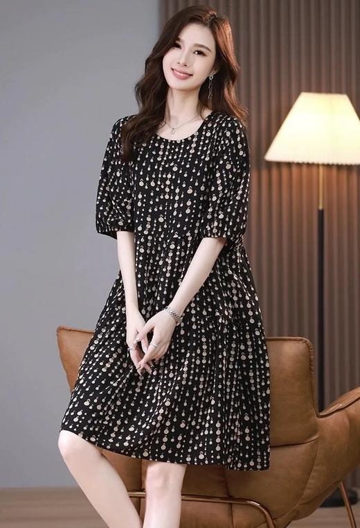 LPIUTY品牌直发！意式波点印花连衣裙 B0723507 商品图8