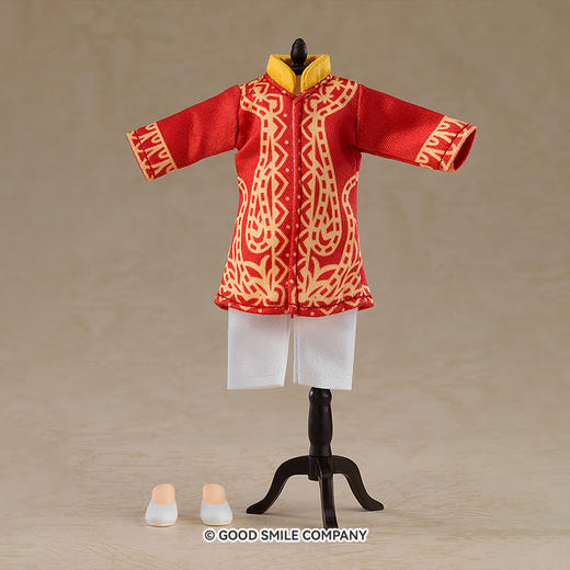 【GSC现货】粘土娃 服装套组 World Tour 印度 BOY 白色/红色 商品图2