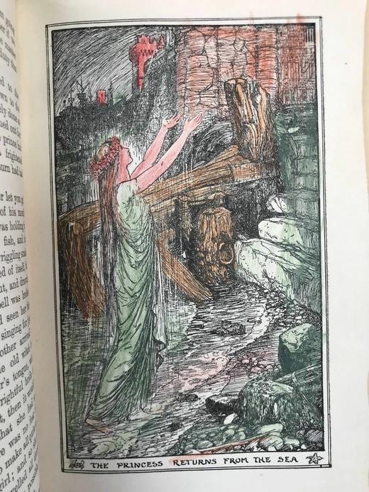 1922年 安德鲁·朗格《橙色童话书》 数十幅精美插图 精装32开 商品图13