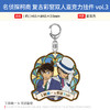 日本正版 名侦探柯南 复古彩窗双人亚克力挂件vol.3 文件夹 商品缩略图1