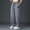 红览 男士夏季薄高街垂感直筒阔腿裤233 商品缩略图12