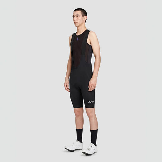 MAAP 男士 Training Bib 2.0 BLACK/WHTIE 骑行短裤 商品图0