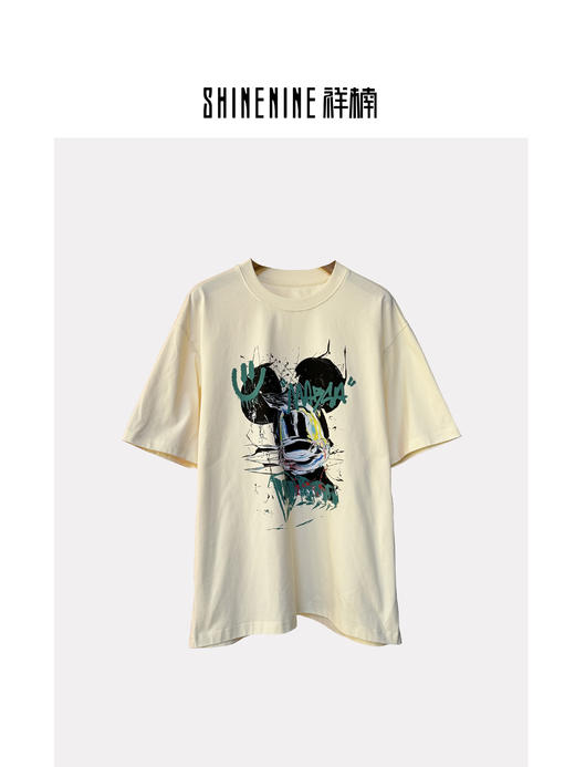 421412152米奇印花短袖T恤 商品图0