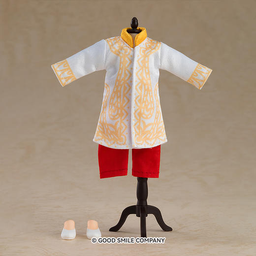 【GSC现货】粘土娃 服装套组 World Tour 印度 BOY 白色/红色 商品图1