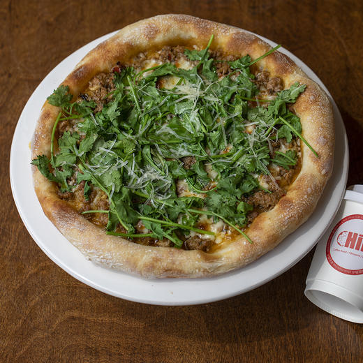 香菜牛肉披萨 商品图0