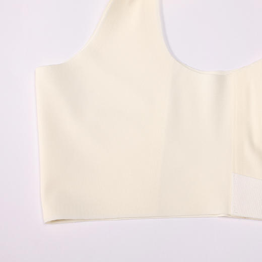 都市丽人内衣少女优选二阶少女文胸泳布薄文胸背心式无排扣无钢圈BBT2Q4 商品图6