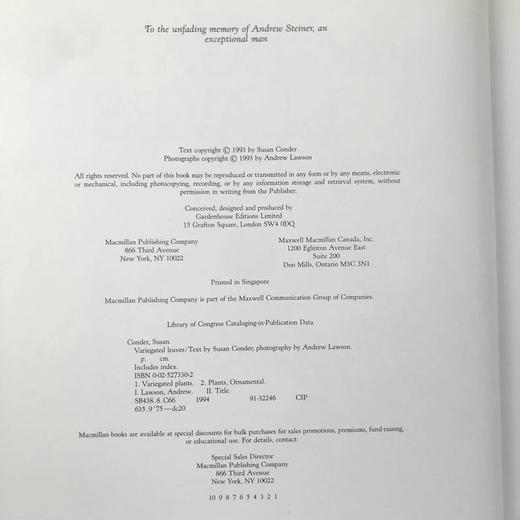 斑叶百科全书 数百幅彩色插图 精装16开 商品图4