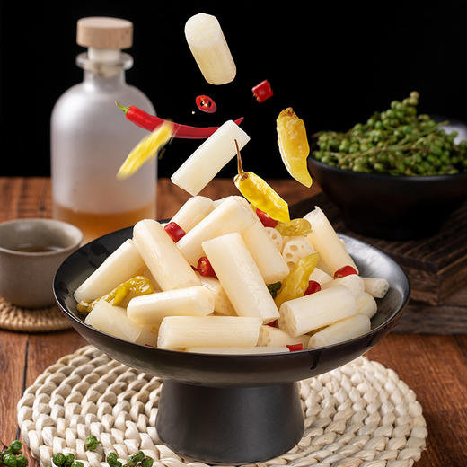 华贵洪湖藕带 (酸辣味)400g 商品图5