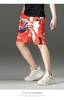 PINLI品立2024夏季新款男装裤子直筒印花休闲短裤潮牌百搭沙滩裤B242117034 商品缩略图6
