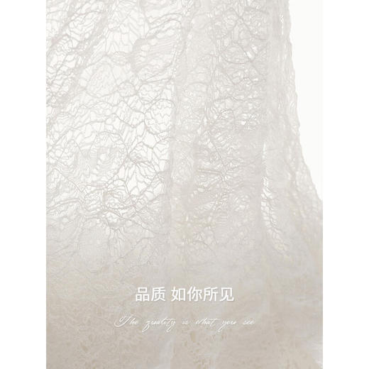 COCOBELLA精致镂空微透视针织衫女慵懒风遮阳蕾丝罩衫TS0021 商品图4