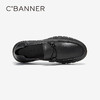 千百度男鞋秋季男士商务休闲皮鞋高级感豆豆鞋牛皮英伦风A24410887 商品缩略图2
