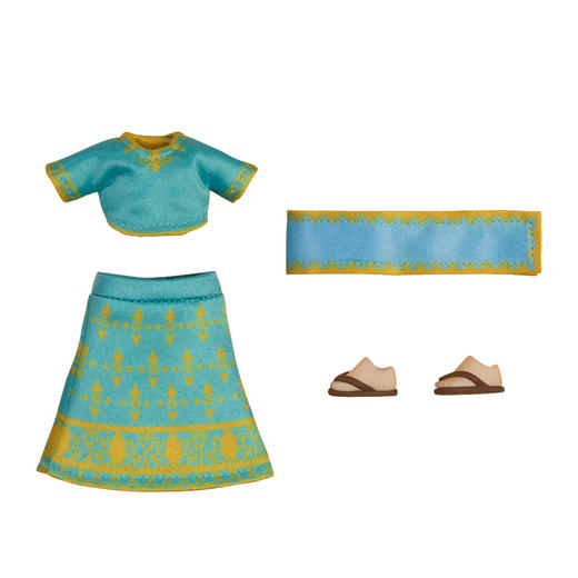 【GSC现货】粘土娃 服装套组World Tour印度GIRL 薄荷绿/紫色 商品图5