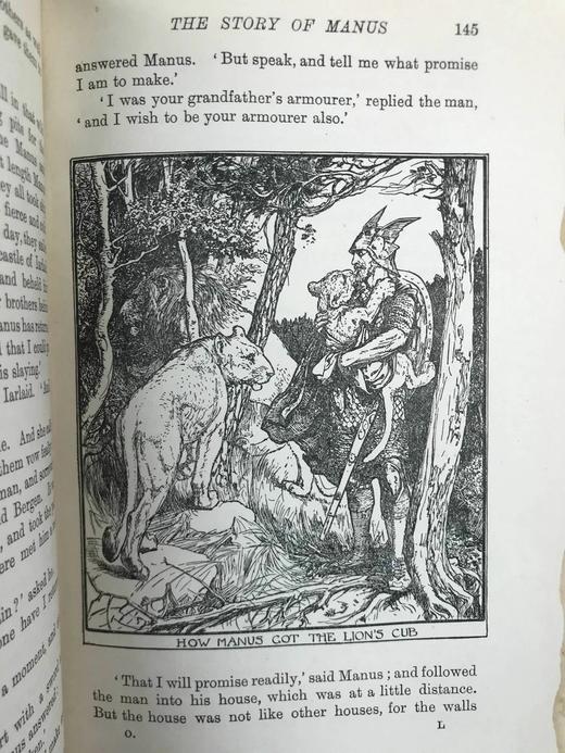 1922年 安德鲁·朗格《橙色童话书》 数十幅精美插图 精装32开 商品图12