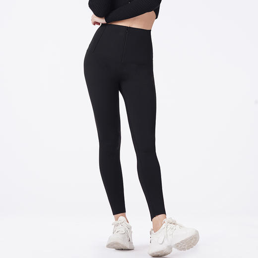 都市丽人打底裤轻暖外穿裤锦纶薄九分裤LLT4A5 商品图1