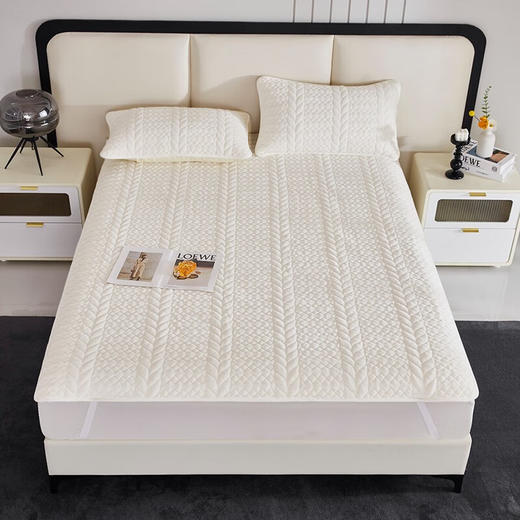 红蜻蜓 牛奶绒床盖三件套 床盖180*200cm 单双人通用 商品图0