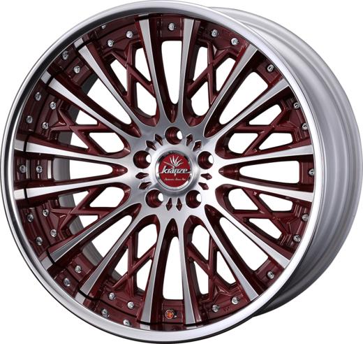 Weds kranze schritt 多片定制轮圈 抛边 日本进口 数据定制 正品保证 酷乐品质 商品图4