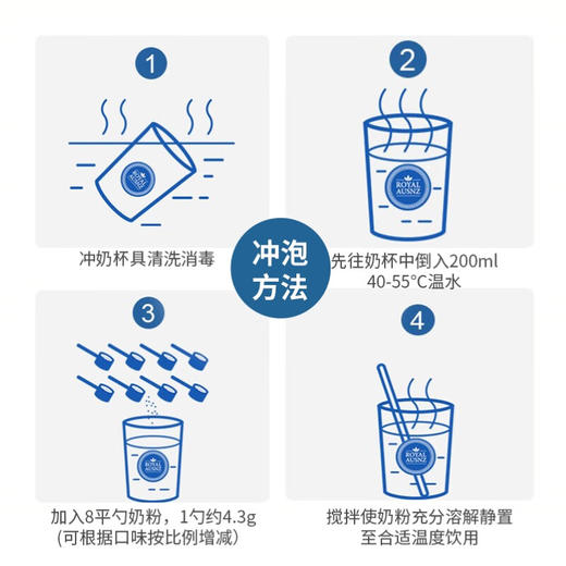 【保税仓】澳洲ROYALAUSNZ皇家澳纽儿童奶粉900g 商品图7
